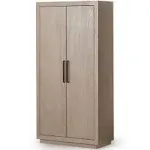 Maven Lane Uma Contemporary Wooden Cabinet