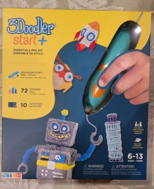 3Doodler Start+ Essentials Pen Set And Supplies.. 2 Pens