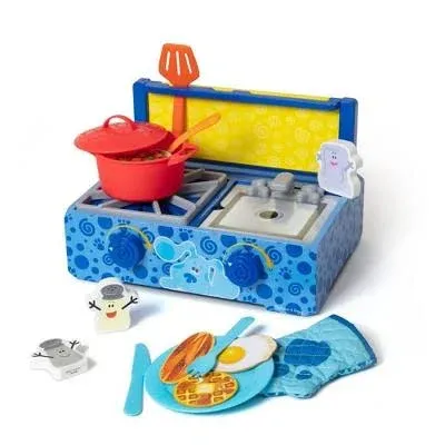 Melissa & Doug Blue's Clues & You! Wooden Cooking Play Set