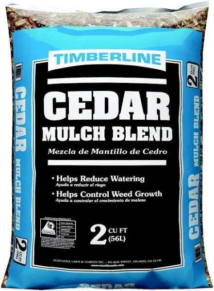 Oldcastle Lawn & Garden Cedar Bark Mulch