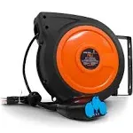 SuperHandy Retractable Extension Cord Reel