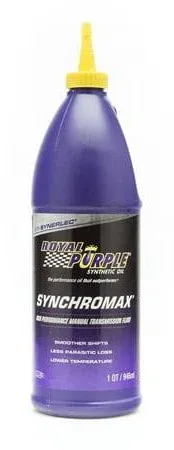 Royal Purple Manual Trans Fluid 01512 Synchromax; Single; 1 Quart Bottle