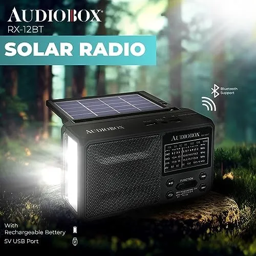 Audiobox Multiband Solar Emergency Radio