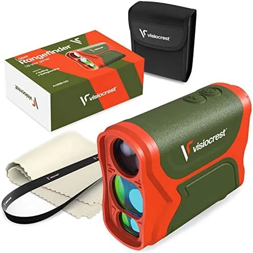 ﻿﻿Laser Range Finder for Golf, Hunting and Archery - 3000FT High Precision Distance Measuring Rangefinder - Professional Scan Fog and Speed Mode