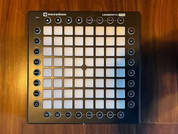 Novation Launchpad Pro USB Midi Controller for Ableton with 64 Velocity Pads