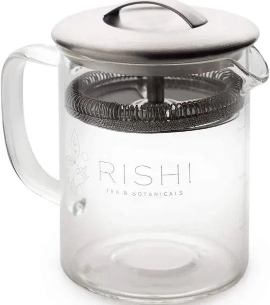 Rishi Tea Simple Brew Loose Leaf Teapot 13.5 fl oz (400 ml)