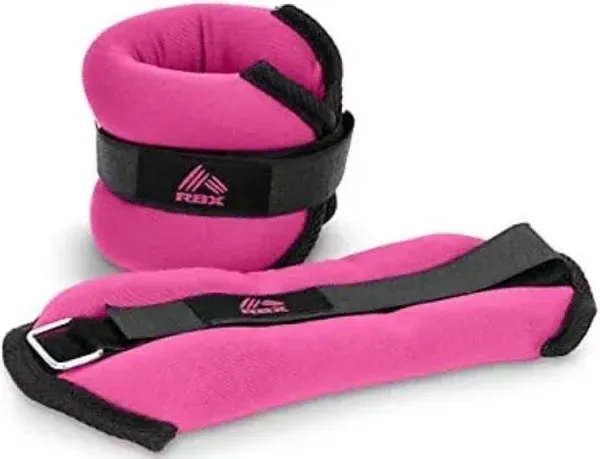 Ankle and Wrist Weights for Women and Men - Velcro Straps, Made for Jogging, Walking, Resistance Training, and Physical Therapy (Set of 2) - Soft Touch Material