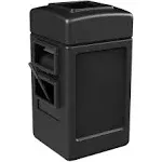 Commercial Zone 755101 Square Waste -Windshield Center - Black