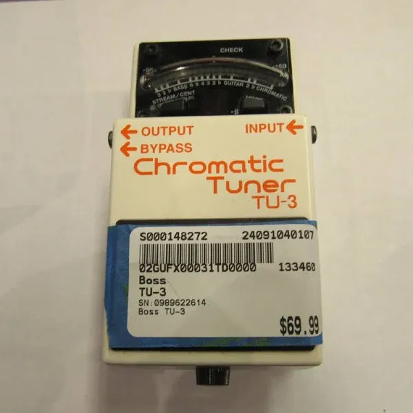 Boss TU3 Chromatic Tuner Pedal