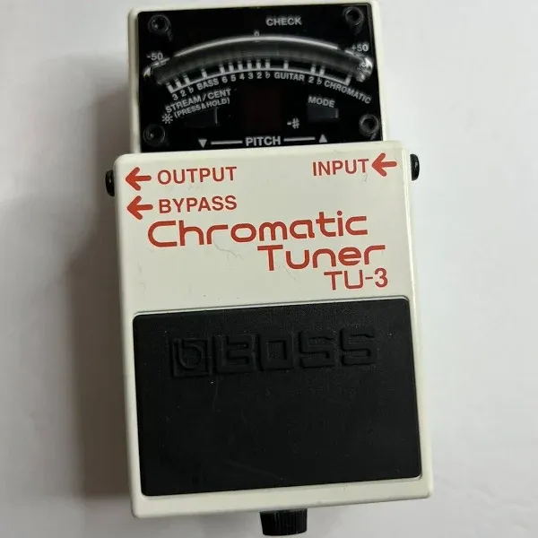 Guitar Pedal Effect Boss TU-3 Chromatic Tuner Pedal with Bypass