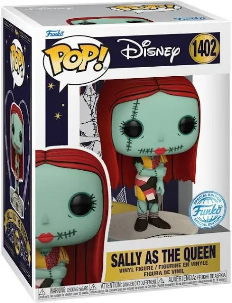 Funko The Nightmare Before Christmas Sally as the Queen POP! Vinyl Figure