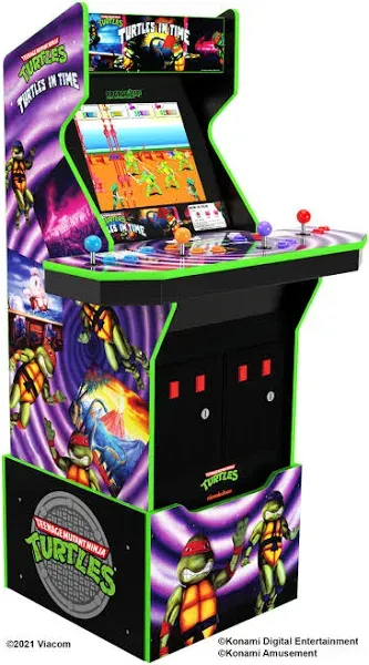 Arcade1Up Teenage Mutant Ninja Turtles: Turtles in Time Arcade Machine