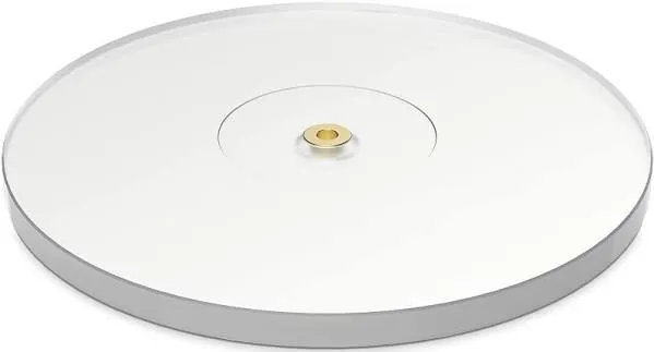 Fluance High Density Frosted Acrylic Platter for Fluance Reference Turntables