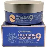 MEDI-PEEL Hyaluron Aqua Peptide-9 Ampoule Eye Patch 60 Pads FREE SHIP &amp; SAMPLES