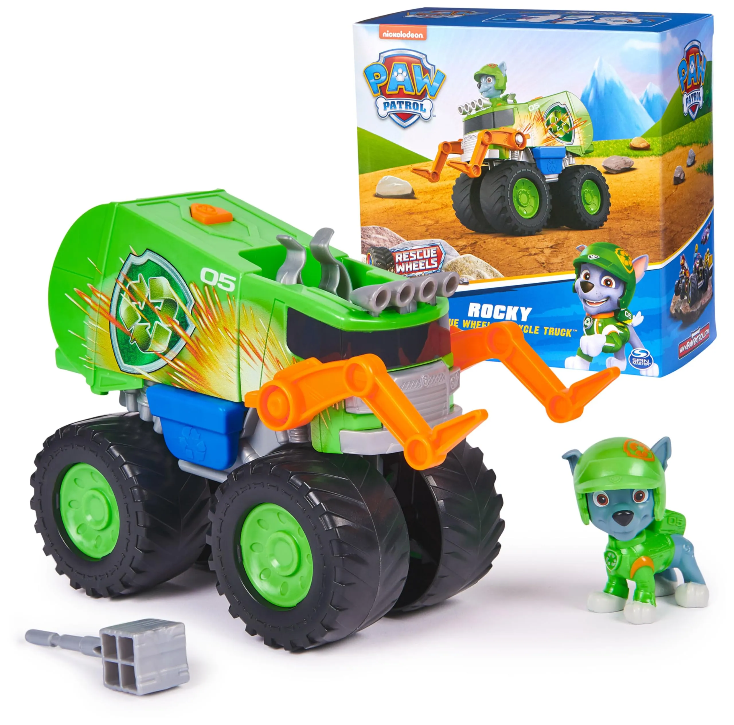 Paw Patrol: Rescue Wheels Rocky's Recycle Truck