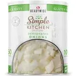 Simple Kitchen Dehydrated Chopped Onions 250 Serving Can