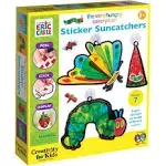 Creativity for Kids The Very Hungry Caterpillar: Sticker Suncatcher Kit - DIY Window Stickers for Toddlers from The World of Eric Carle, Preschool Arts and Crafts for Kids Ages 3-5+, Medium