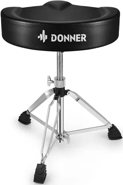 Donner Adjustable Drum Throne Motorcycle Seat Style