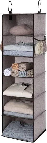 StorageWorks 6-Tier Detachable Hanging Closet Organizer