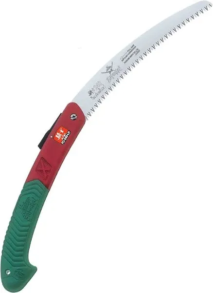 Samurai Kisi Fc-240-lh / 9 1/2 inch (24cm) Folding Curved Blade Saw Made in Japan