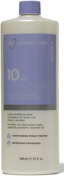 ion Sensitive Scalp 10 Volume Creme Developer, Ionic Buffers and Conditioning Protein to Help Scalp Sensitivity, 8 Ounce