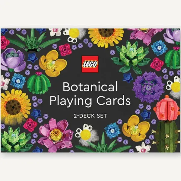 Chronicle Books LEGO Botanical Playing Cards