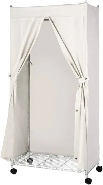 Whitmor Supreme Garment Rack Cover 6462-389 Canvas 18x36x69.5