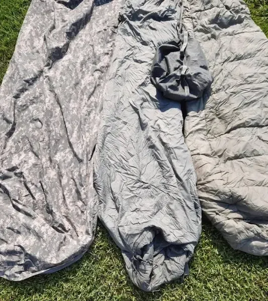 Military Modular Sleep System 4 Piece with Goretex Bivy Cover and Carry Sack