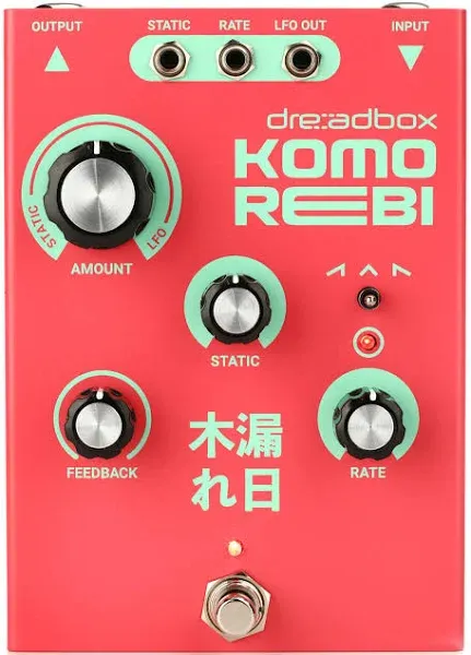 DreadBox Komorebi Analog Chorus/Flanger Pedal | American Musical Supply