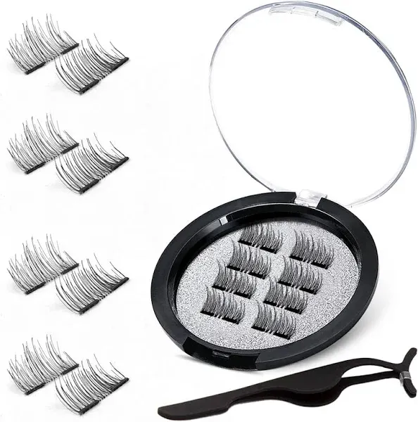 Breavo Dual Eyelashes 8 Pieces Natural Thin Lashes Makeup