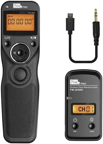 Pixel TW-283/DC2 Wireless Timer Remote Control Shutter Release