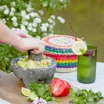 Verve Culture Molcajete with Tortilla Basket