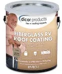 Dicor Corp - Fiberglass Roof Coating Tan - RP-FRCT-1