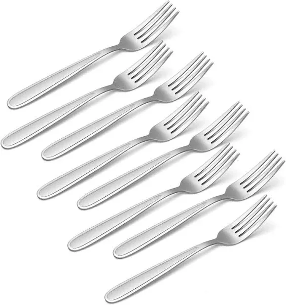 Oneida Jordan Everyday Flatware Dinner Forks (Set of 8)