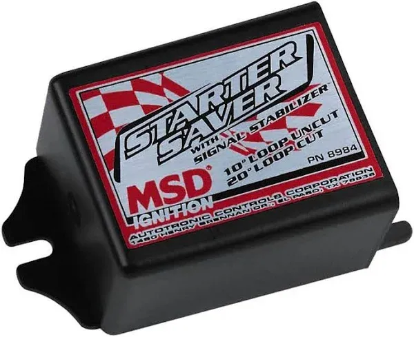 MSD 8984 Starter Saver w/Signal Stabilizer