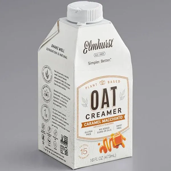 Elmhurst Caramel Macchiato Oat Creamer