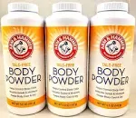 Talc-Free Body Powder for Body Odor Sweat & Moisture (3 pack)