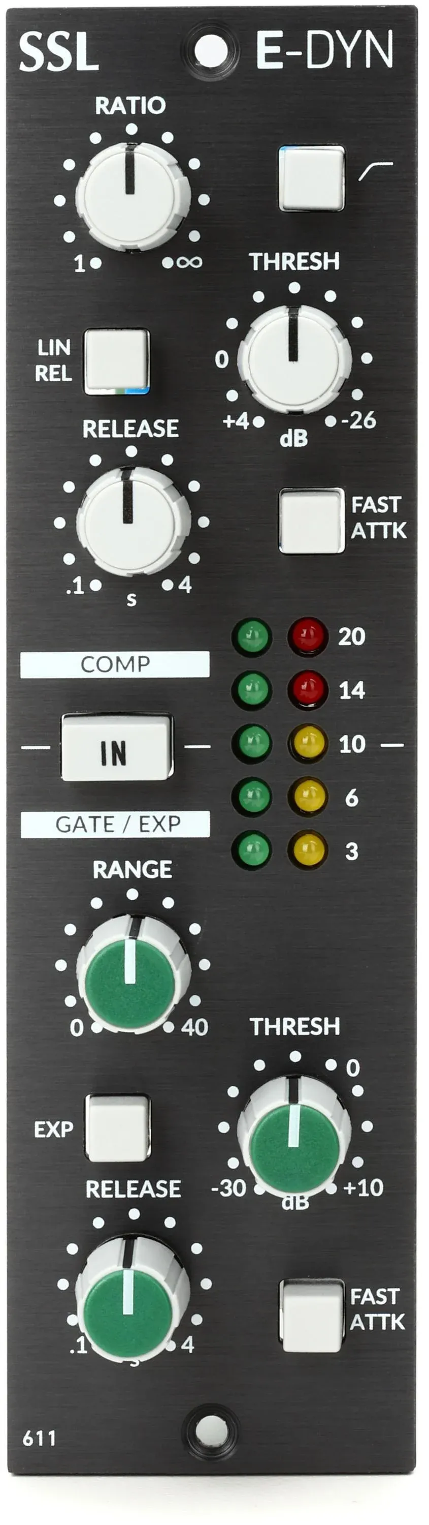 Solid State Logic 611EQ 500 Series Parametric Equalizer Processor