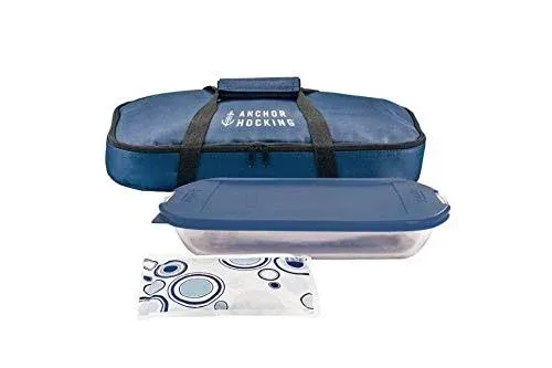 Anchor Hocking Bake Set Navy