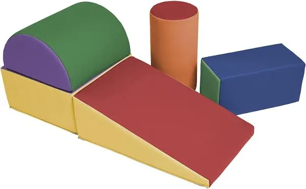 Kids Climb &amp; Crawl Playset Children Learning Activity Soft Padding Blocks