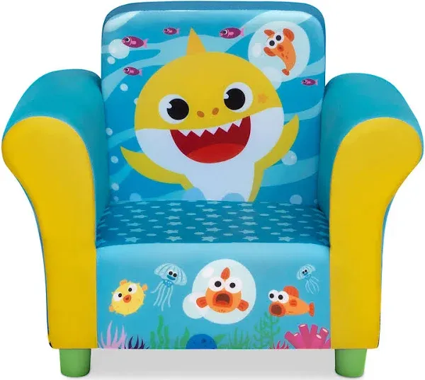 Delta Children Upholstered Chair, Baby Shark