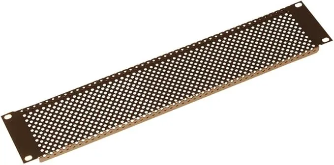 Gator Rackworks Rack Mount Perforated Flanged Panel Accessory; 1U Size (GRW-PNLPRF1)