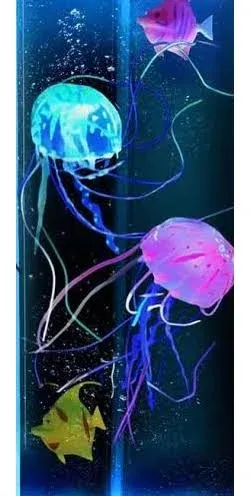 Cool Jellyfish Lamp with Bluetooth Speaker Music Gift for Boys Girls Adults A...