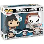 Funko POP! Animation: Demon Slayer - Makomo &amp; Sabito 2-Pack 2023 FALL CONVENTION