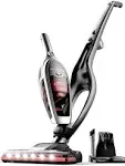 Roomie Tec SlimVac Upright Cordless Vacuum Cleaner for Home, Lightweight and Portable, 2 Power Settings, 6 LED Headlights, and Auto Recharge