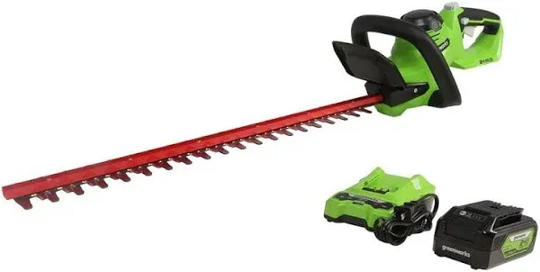 Greenworks 22" 24V Cordless Hedge Trimmer