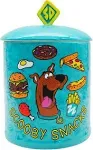 Silver Buffalo Scooby-Doo Food Pattern Cookie Jar