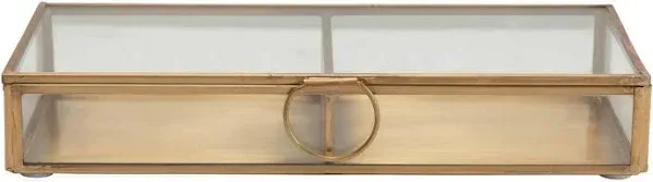 Brass & Glass Display Box