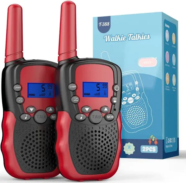 Selieve Toy 3-12 Year Old Girls Boy Walkie Talkies Kids 22 Channels 2 Way Radio