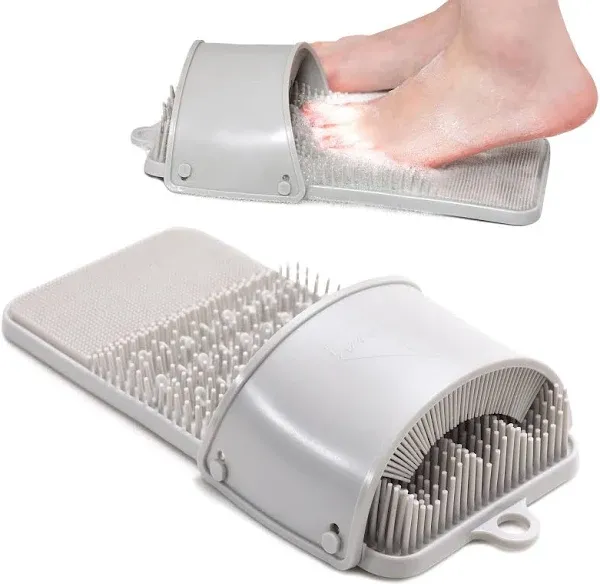 Foot Scrubber Feet Cleaner Washer Brush for Shower Floor Spas Massage, Slippe...